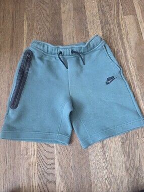 Nike Kids Teal Knit Pull-On Shorts